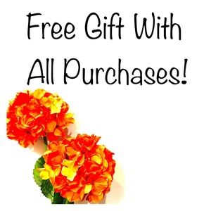 Accept a free gift with any purchase!!!